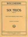 6 Trios op.9 for 2 violins and piano parts