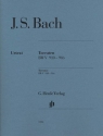 6 Toccaten BWV910-916 f�r Klavier (ohne Fingersatz)