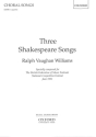 3 Shakespeare Songs for unaccompanied mixed voices score (en)