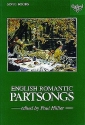 English romantic Partsongs for mixed choirs score
