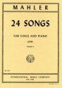 24 Songs Vol.4 for low voice and piano