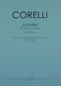 Sonate op.5,12 'La Follia' f�r Violine und Viola Partitur und Stimmen