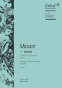 Requiem d-Moll KV626 f�r Soli, Chor, Orchester und Orgel Chorpartitur