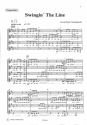 Swingin' the Line f�r Frauenchor a cappella Chorpartitur