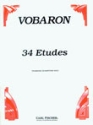 34 ETUDES FOR TROMBONE OR BARITONE SOLO