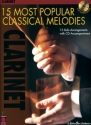 15 most popular classical Melodies (+CD) for clarinet