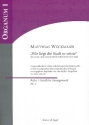 Wie liegt die Stadt so w�ste f�r Sopran, Bass, Streicher und Orgel Partitur und Stimmen