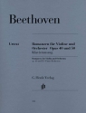 Romanzen op.40 und op.50 f�r Violine und Orchester f�r Violine und Klavier