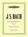 Suite h-Moll f�r Fl�te und Streichorchester f�r Fl�te und Klavier