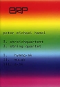 Streichquartett Nr.3 f�r 2 Violinen, Viola und Violoncello Partitur