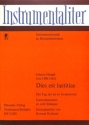 DIES EST LAETITIAE DER TAG DER IST SO FREUDENREICH Instrumentalsatz
