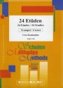 24 ETUEDEN FUER TROMPETE (KORNETT)
