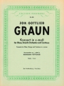 Konzert c-Moll f�r Oboe, Streichorchester und Bc Partitur