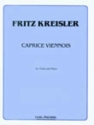 Cprice viennois op.2 for violin and piano