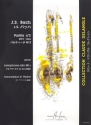 Partita no.2 BWV1004 pour saxophone alto