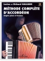 M�thode compl�te d'accord�on (+CD) doigt�s piano et boutons 