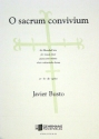 O sacrum convivium for mixed chorus a cappella score