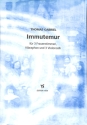 IMMUTEMUR FUER 3 FRAUEN- STIMMEN, VIBRAPHON UND 3 VIOLONCELLI