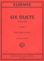 6 Duets op.156 vol.2 (nos.4-6) for 2 cellos score