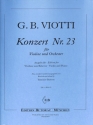 Konzert Nr.23 f�r Violine und Orchester f�r Violine und Klavier