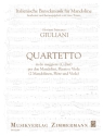 Quartett C-Dur f�r 2 Mandolinen, Fl�te und Viola Partitur und Stimmen