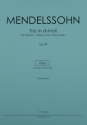 Trio d-Moll op.49 f�r Violine, Violoncello und Klavier Viola-Stimme statt Violoncello