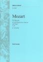 Te Deum C-Dur KV141 f�r Chor, Streicher und Orgel Klavierauszug (la)