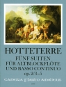 5 Suiten op.2 Band 2 (Nr.3-5) f�r Altblockfl�te und Bc (Bc ausgesetzt)