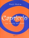 Capriccio for violin and organ