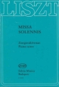 Missa Solemnis f�r Soli (SATB), Chor und Orchester Klavierauszug