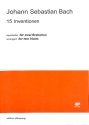 15 Inventionen f�r 2 Violen Spielpartitur