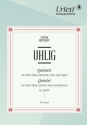 Quintett f�r Fl�te, Oboe, Klarinette, Horn und Fagott Partitur und Stimmen