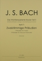 Das Wohltemperierte Klavier Teil 2 Band 7 f�r 2 Violen (Viola und Violoncello) 2 Spielpartituren