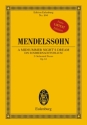 A Midsummer Night's Dream op.61 f�r Orchester Studienpartitur