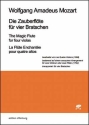 Die Zauberfl�te f�r 4 Bratschen Partitur und Stimmen