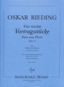4 leichte Vortragsst�cke op.22 f�r Violine und Klavier