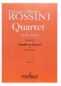 Quartet B flat major for 4 saxophones (SATB) score and parts