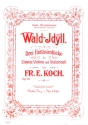 Koch, Friedrich E: Waldidyll Klavier, Violine, Cello