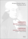 Kadenzen, Eing�nge und Auszierungen zu Mozarts Klavierkonzerten f�r Klavier