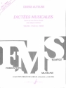 Dictees musicales vol.4 (+CD) livre de l'�l�ve