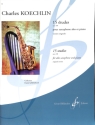 15 Etudes op.188 pour saxophone alto et piano