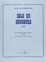 Solo de concours op.60 pour saxophone et piano