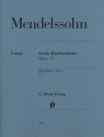 6 Kinderst�cke op.72 f�r Klavier