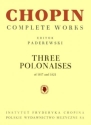 3 Polonaises for piano