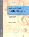 Nocturne op.90 f�r 2 Gitarren Stimmen