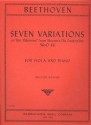 7 Variations for viola and piano