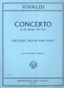 Concerto in d Minor RV514 for flute, violin and piano parts
