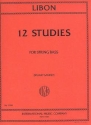 12 Studies for double bass
