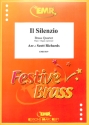 Il Silenzio for brass quartet (with opt. piano/organ) score and parts
