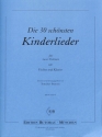 Die 30 sch�nsten Kinderlieder f�r 2 Violinen (Violine und Klavier) Partitur und Stimmen